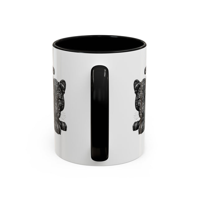 Black Panther Mug, Nature Lover Gift, Safari Gift, Animal Lover Gift, Cat Mug, Gift for Her, Animal mug, Coffee, Tea, Mug, Nature Lover