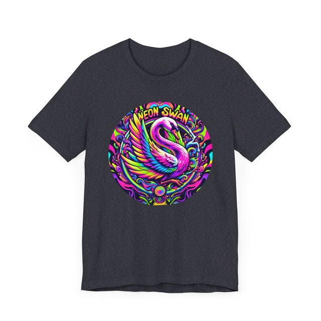 Neon Swan T-shirt, Swan Tee, Bird Lover