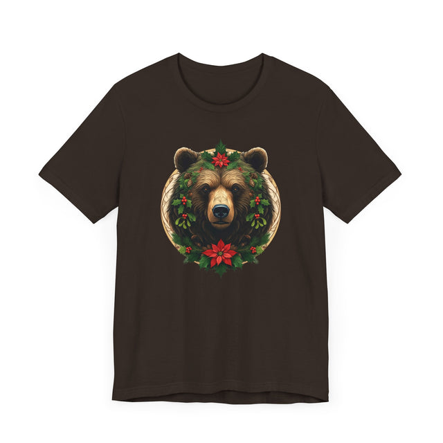 Christmas Brown Bear T-shirt