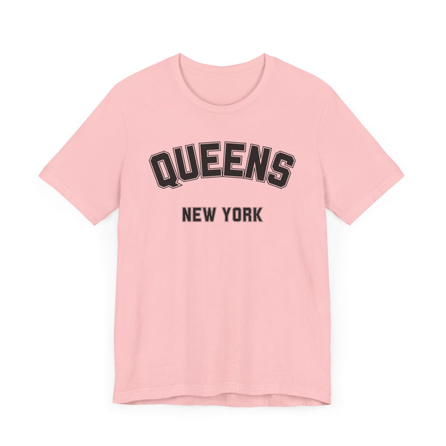 Queens NY Tshirt, New York Lover, Queens Gift, Real New Yorker T-shirt, Cute T for her, Cool T for him, NYC Tshirt, New York City Gift