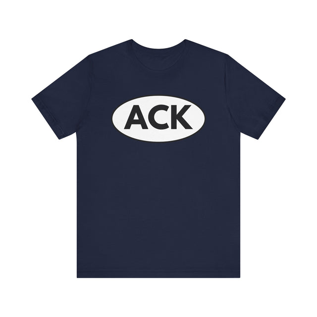 ACK tshirt, Nantucket airport shirt, Nantucket Shirt