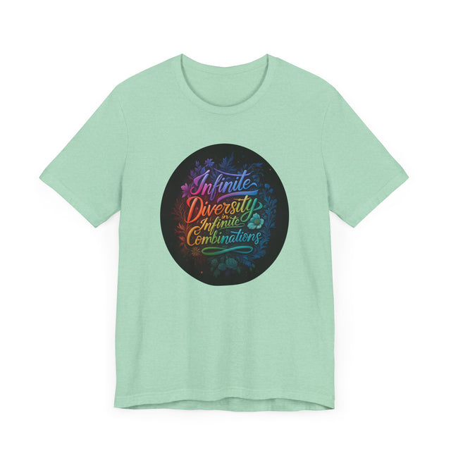 Infinite Diversity In Infinite Combinations T-shirt, Sci-fi Fan Shirt