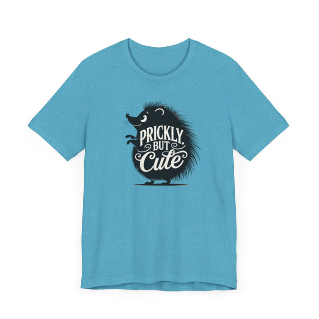 Prickly but cute T-shirt, Funny Tee, Grumpy friend gift, Charmer t-shirt