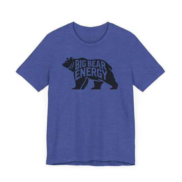 Big Bear Energy Silhouette T-shirt, Animal Lover T shirt, LGBTQ+, Big Bear