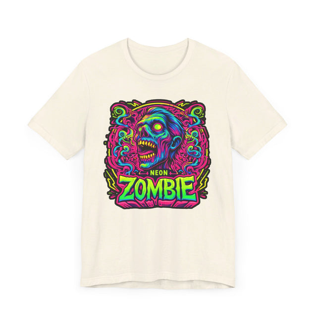 Neon Zombie T-shirt, Halloween Tee, Neon Goth