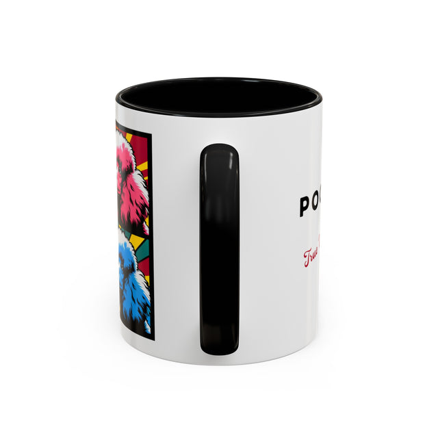 Poodle Coffee Cup,4-Panel Pop Art Mug,Poodle Lover,Poodle Mom,Poodle Dad,Dog Lover Gift,French Poodle Gift