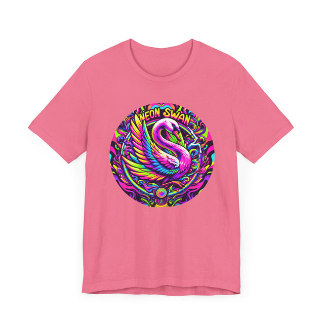Neon Swan T-shirt, Swan Tee, Bird Lover
