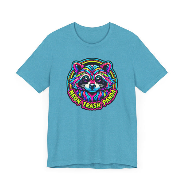 Neon Trash Panda T-shirt, Raccoon Shirt, Animal Lover T shirt