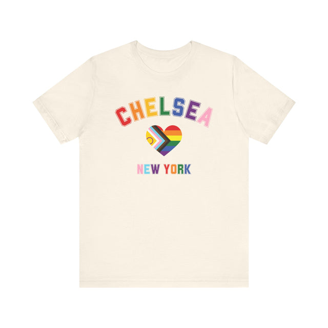 Chelsea NY Tshirt, New York Lover, Chelsea Gift, Gay New Yorker T-shirt, Cute T for her, Cool T for him, NYC Tshirt, Gay New York City Gift
