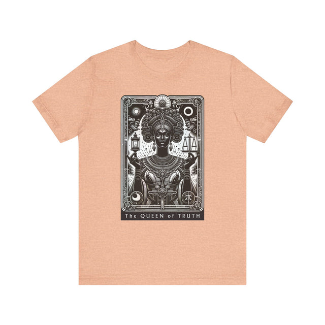 Queen of Truth,Tarot card shirt,Mothers Day Gift,Tarot Reader Gift,African Queen Shirt,Mystical Cards Tee,Celestial Astrology,Gift for her
