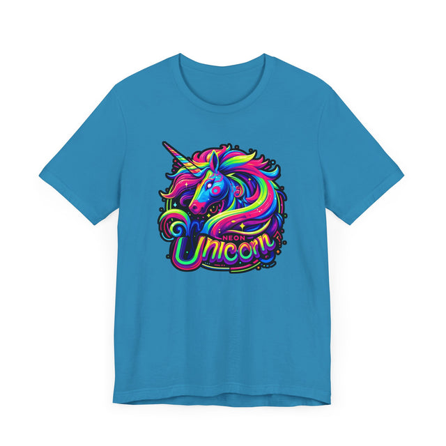 Neon Unicorn T-shirt, Unicorn Tee