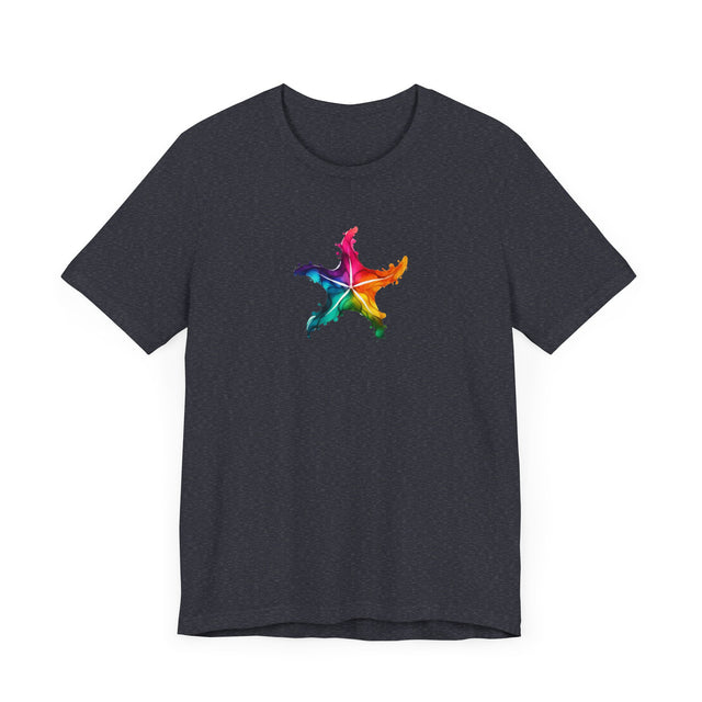 Rainbow Starfish Alcohol Ink,Marine life Tee,Sea life lover,Ocean Life,Nautical,Pride Shirt,LGBTQ+ Tee