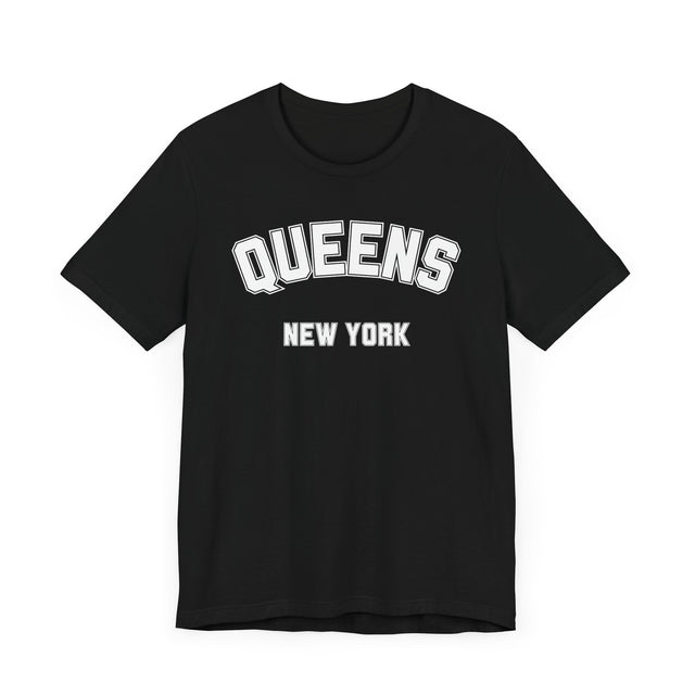 Queens NY Tshirt, New York Lover, Queens Gift, Real New Yorker T-shirt, Cute T for her, Cool T for him, NYC Tshirt, New York City Gift