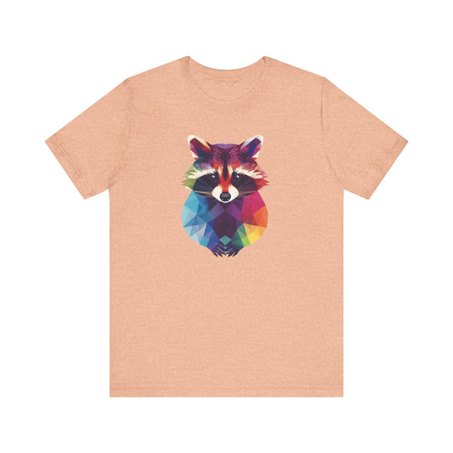 Rainbow Raccoon T-shirt,Pride Shirt, Pride Parade Top, Rainbow Animals,LGBTQ+ Tee, Nonbinary, Gay, Lesbian, Bisexual, Trans, BGLT, LBGT, Enby, Pansexual