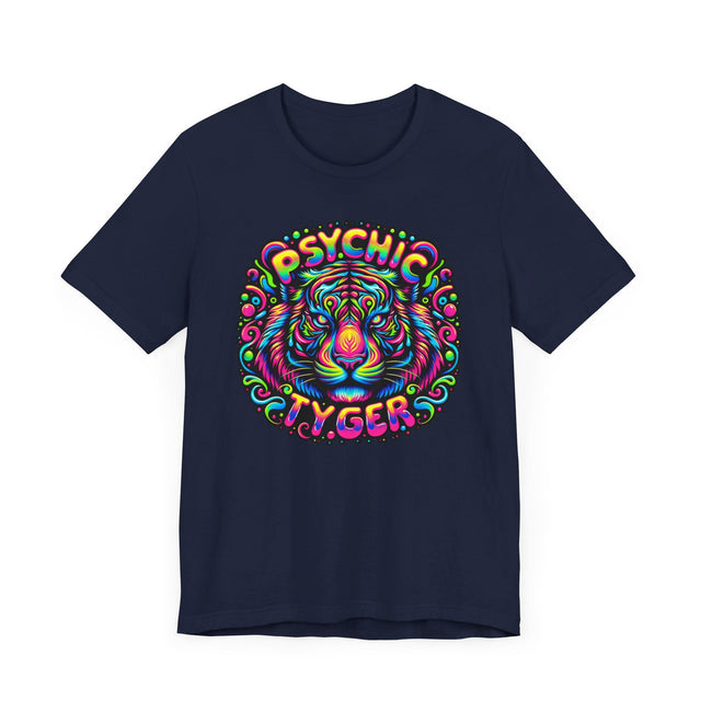 Psychic Tyger T-shirt,Tiger Lover Top,Big Cat Lover