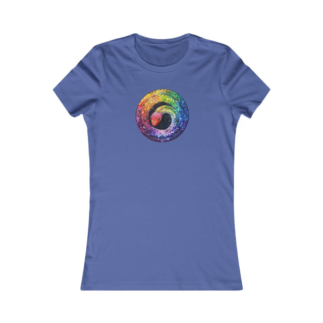 Rainbow Snake T-shirt,Pride Shirt,Snake Lover Top,Rainbow Animals,LGBTQ+ Tee,Women's Favorite Tee