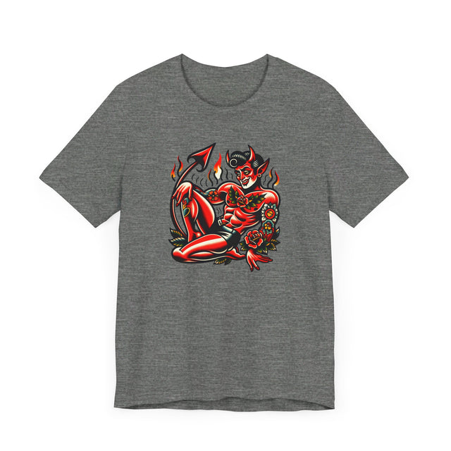 Handsome Devil T-shirt, Flash Tattoo Style Shirt