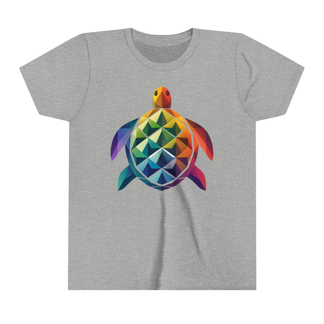 Rainbow Turtle T-shirt,Pride Shirt,LBGT, Sea Turtle T shirt, LGBTQ+ Ally Tee, Queer, BGLT, Ocean,Kids Size