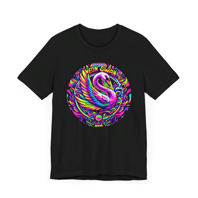 Neon Swan T-shirt, Swan Tee, Bird Lover