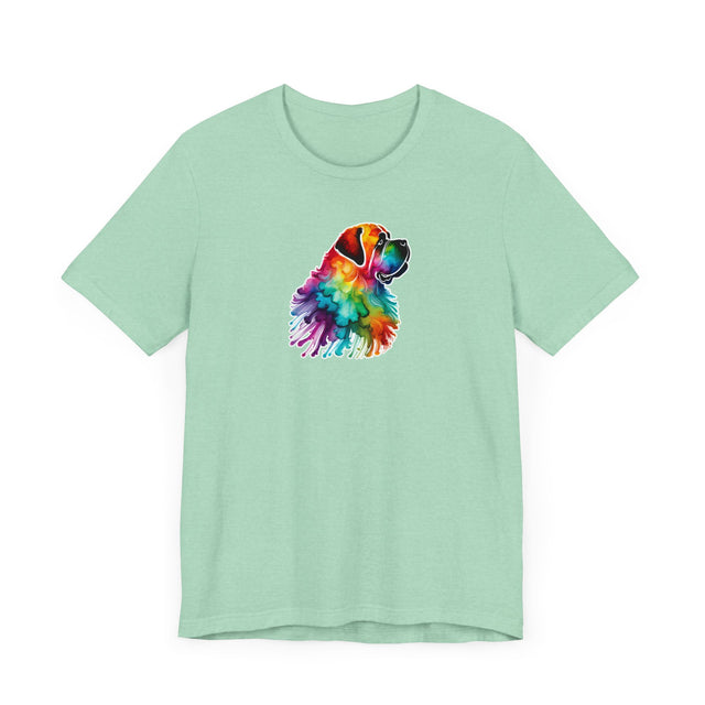 Rainbow Mastiff Head T-shirt,Pride Shirt,Dog Lover Top,Rainbow Animals,LGBTQ+ Tee, Mastiff owner, Mastiff gift