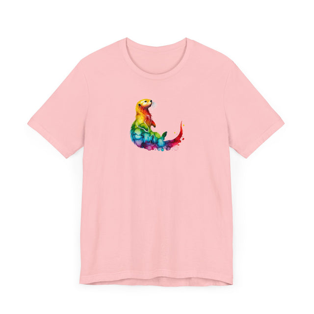 Rainbow Sea Otter,Marine life Tee,Sea life lover,Ocean Life,Nautical,Pride Shirt,LGBTQ+ Tee
