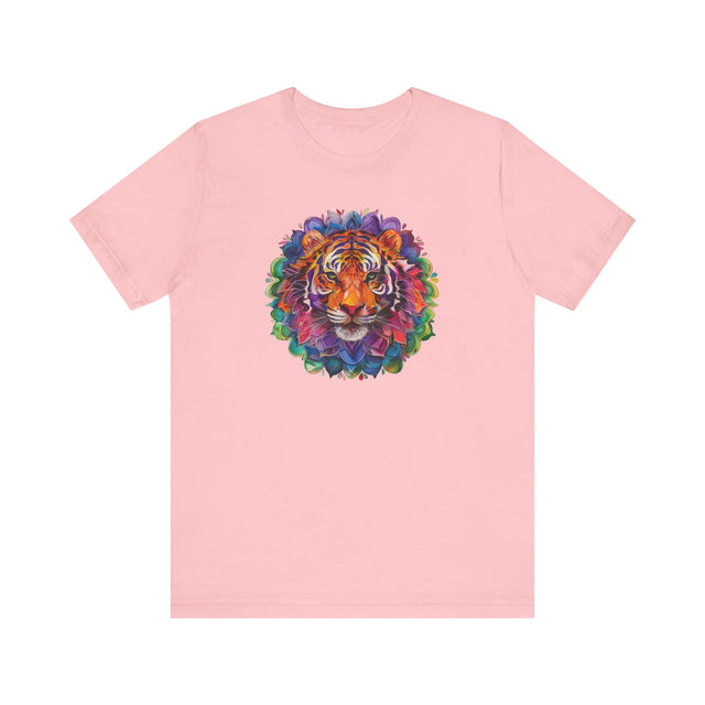 Tiger Rainbow Mandala T-shirt,Pride Shirt,Tiger Lover Top,Rainbow Animals,LGBTQ+ Tee,Queer,Gay,Lesbian,Bisexual,Trans,BGLT,LBGT