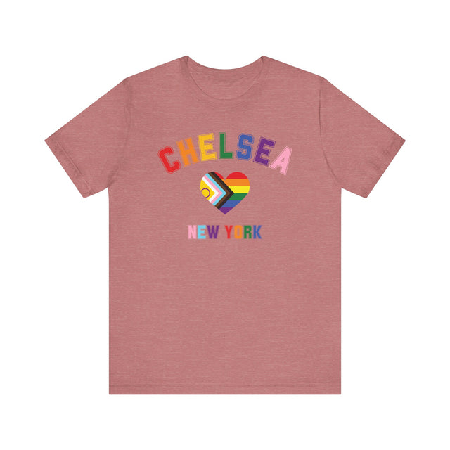 Chelsea NY Tshirt, New York Lover, Chelsea Gift, Gay New Yorker T-shirt, Cute T for her, Cool T for him, NYC Tshirt, Gay New York City Gift