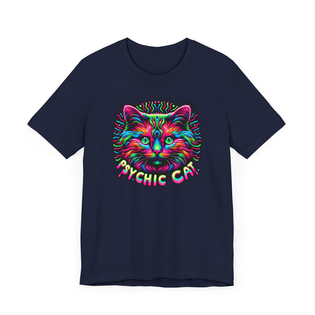 Psychic Cat T-shirt, Cute Cat Top
