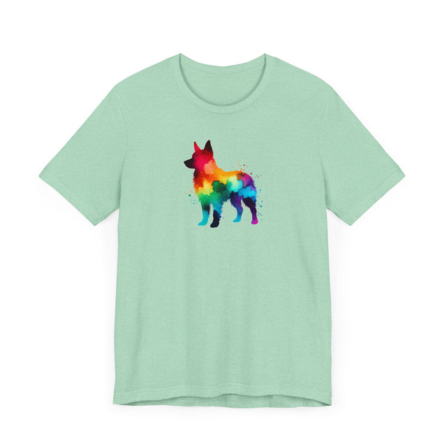 Rainbow Australian Cattle Dog T-shirt,Pride Shirt,Dog Lover Top,Rainbow Animals,LGBTQ+ Tee, ACD Owner,Blue Heeler, Red Heeler