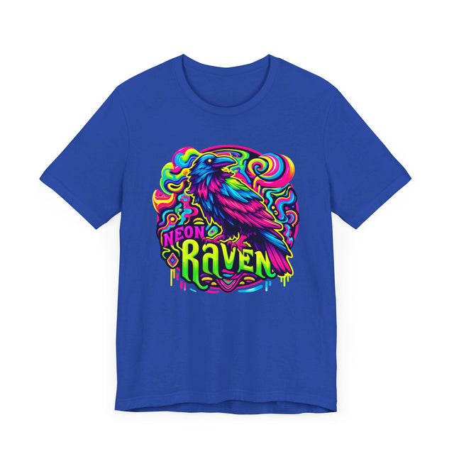 Neon Raven T-shirt, Raven Tee, Bird Lover