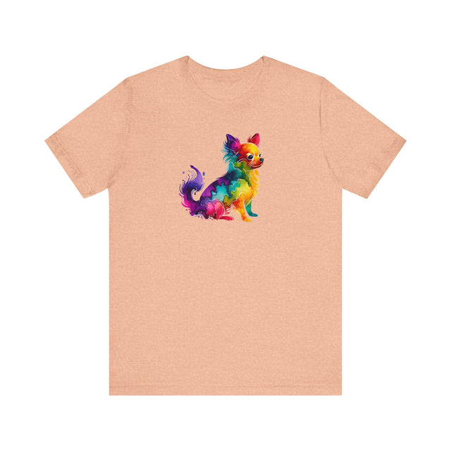 Rainbow Chihuahua T-shirt,Pride Shirt,Dog Lover Top,Rainbow Animals,LGBTQ+ Tee, Chihuahua Owner