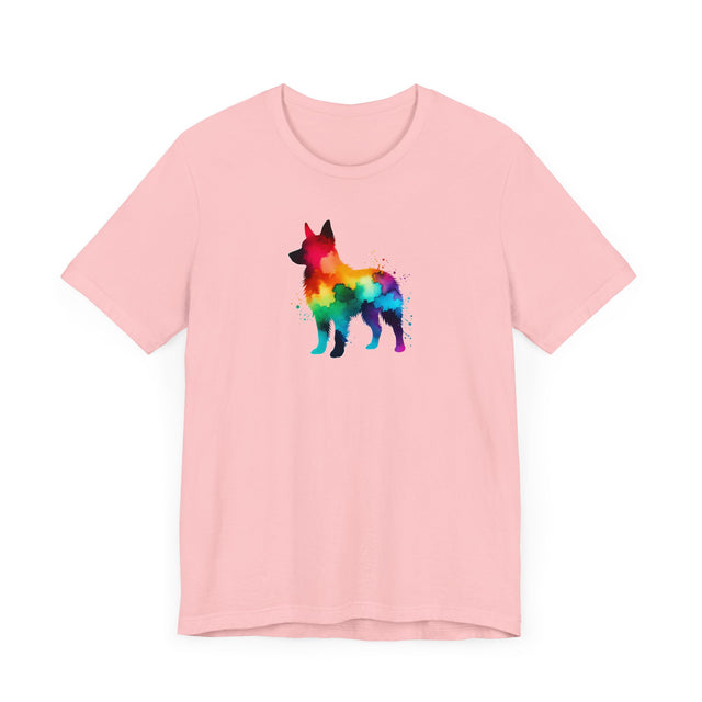 Rainbow Australian Cattle Dog T-shirt,Pride Shirt,Dog Lover Top,Rainbow Animals,LGBTQ+ Tee, ACD Owner,Blue Heeler, Red Heeler