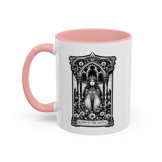 Queen of the Castle,Tarot card mug,Mother's Day Gift,Tarot Reader Gift,Homemaker cup,Mystical Cards mug,Celestial Astrology,Gift for her