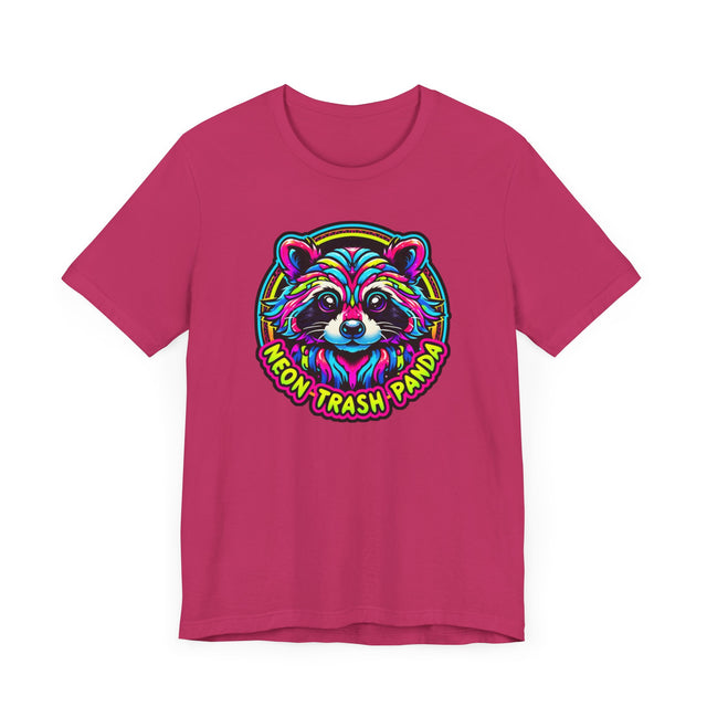 Neon Trash Panda T-shirt, Raccoon Shirt, Animal Lover T shirt