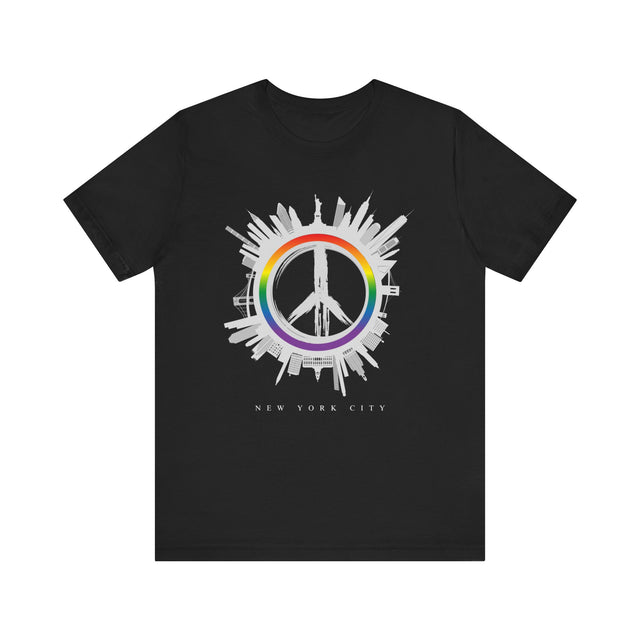 Peace NYC tshirt, New York Lover, NYC Lover, Real New Yorker T-shirt, Cute T for her, Cool T for him,, NYC Tshirt, New York City Gift