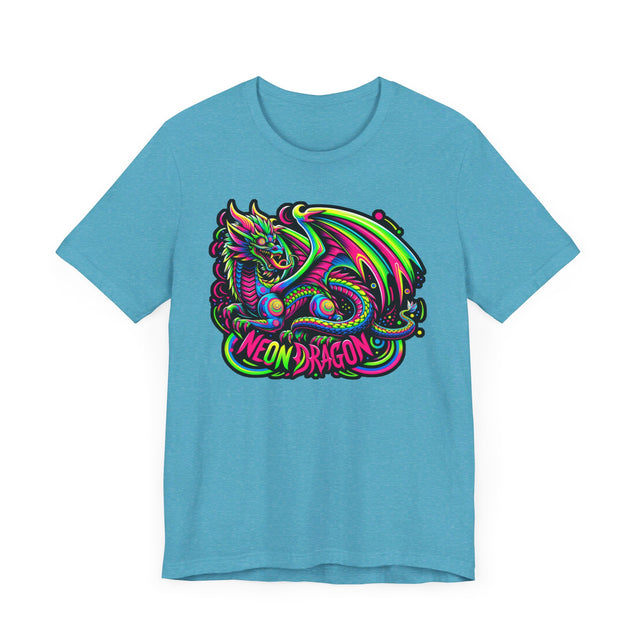 Neon Dragon T-shirt, Dragon Tee