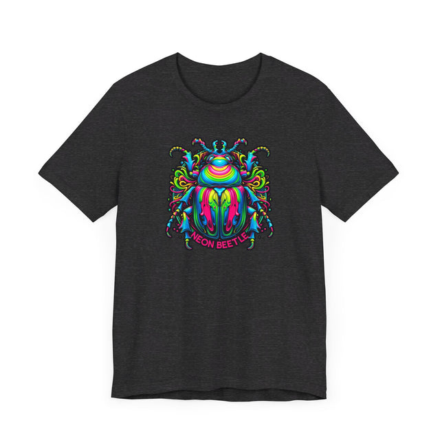 Neon Beetle T-shirt, Insect Lover Top