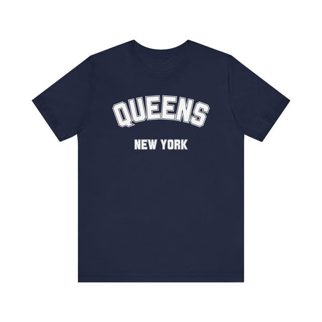 Queens NY Tshirt, New York Lover, Queens Gift, Real New Yorker T-shirt, Cute T for her, Cool T for him, NYC Tshirt, New York City Gift