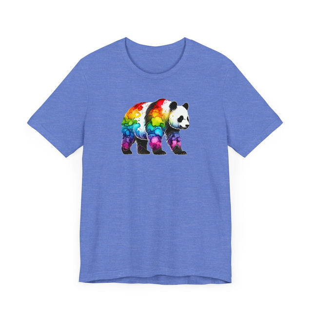Rainbow Panda Bear Alcohol Ink T-shirt, Pride Shirt,Animal Lover T shirt, LGBTQ+, BGLT, Big Bear