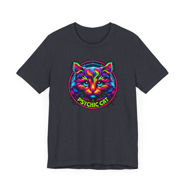 Psychic Cat T-shirt, Cute Cat Top