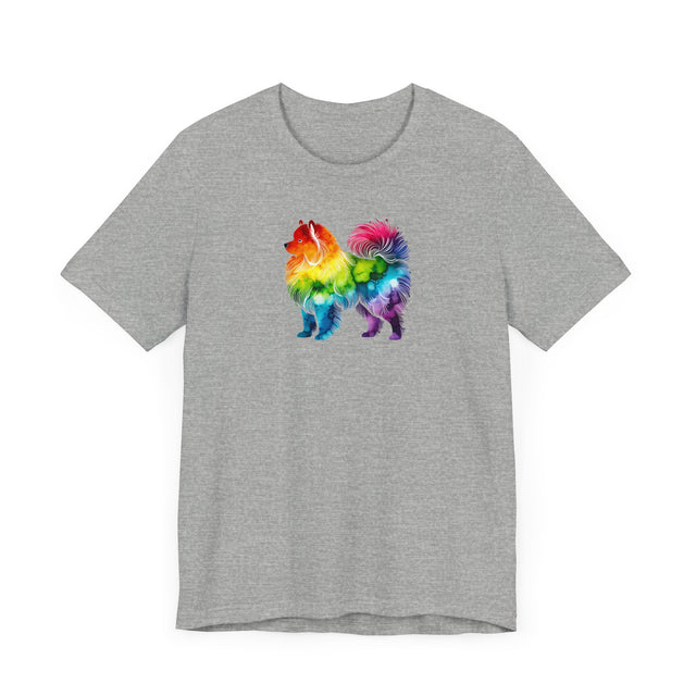 Rainbow Samoyed T-shirt,Pride Shirt,Dog Lover Top,Rainbow Animals,LGBTQ+ Tee, Sami owner, Sammy gift
