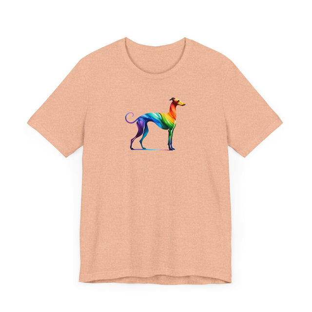 Rainbow Italian Greyhound T-shirt,Pride Shirt,Dog Lover Top,Rainbow Animals,LGBTQ+ Tee, IG gift, Iggy Owner