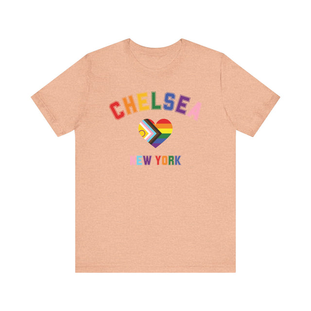 Chelsea NY Tshirt, New York Lover, Chelsea Gift, Gay New Yorker T-shirt, Cute T for her, Cool T for him, NYC Tshirt, Gay New York City Gift