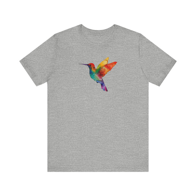 Rainbow Hummingbird T-shirt,Pride Shirt,Bird Lover Top,Rainbow Animals,LGBTQ+ Tee,Queer,Gay,Lesbian,Bisexual,Trans,BGLT,LBGT