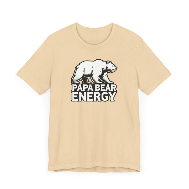 Papa Bear Energy T-shirt, Animal Lover T shirt, Big Bear