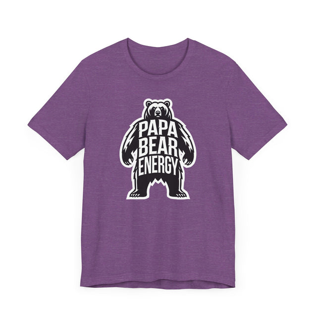 Papa Bear Energy T-shirt, Animal Lover T shirt, Big Bear