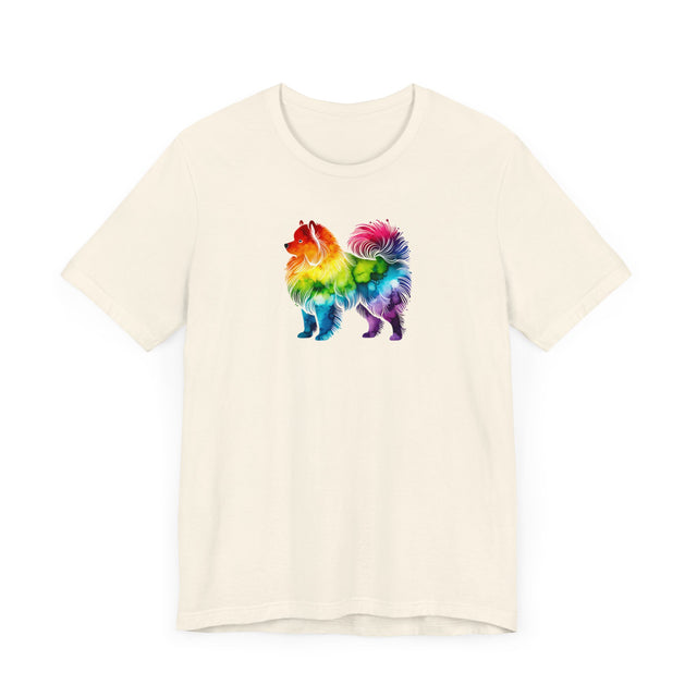 Rainbow Samoyed T-shirt,Pride Shirt,Dog Lover Top,Rainbow Animals,LGBTQ+ Tee, Sami owner, Sammy gift