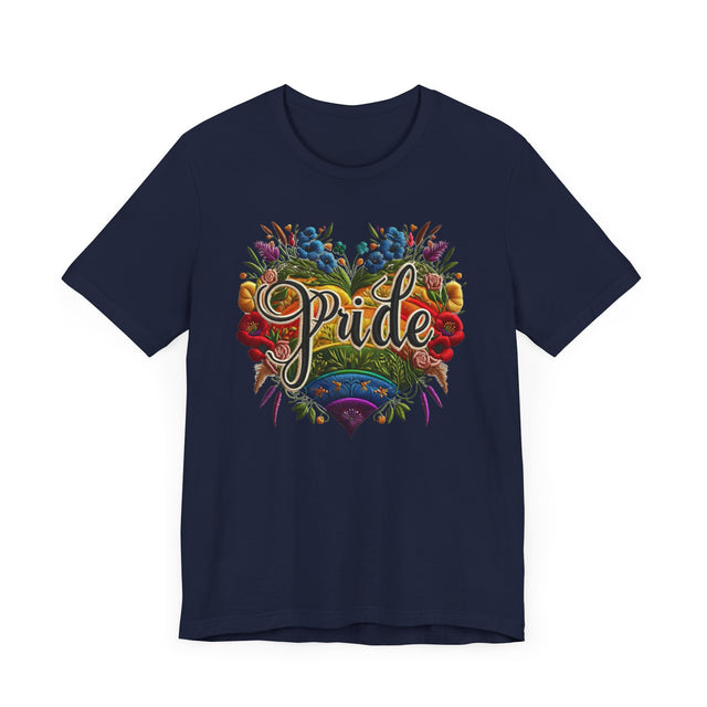 Pride Heart Shirt, Rainbow Heart T-shirt, LGBTQ+ Heart Top
