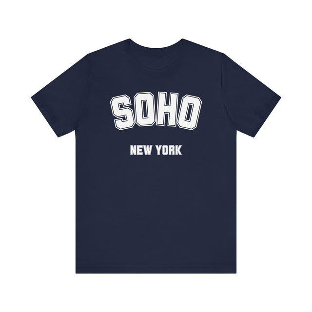 SoHo Tshirt, New York Lover, Hip New York Gift, Real New Yorker T-shirt, Cute T for her, Cool T for him, NYC Tshirt, New York City Gift