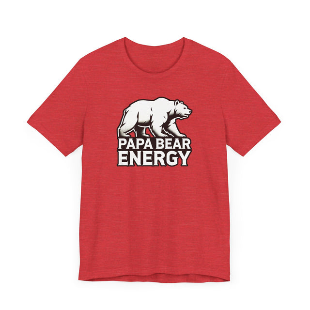 Papa Bear Energy T-shirt, Animal Lover T shirt, Big Bear